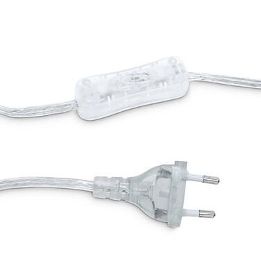 Relaxdays Dreibein Lampe grau