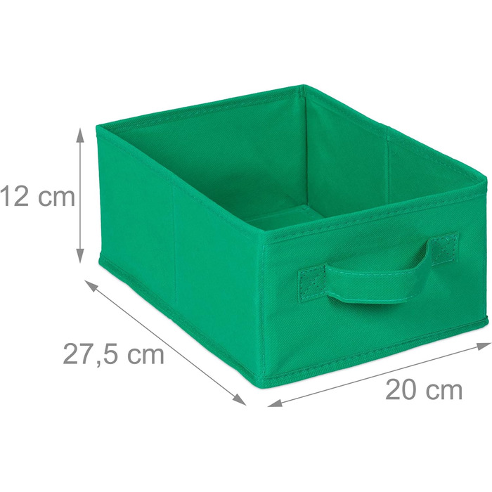 Relaxdays Kinderregal mit 6 Boxen & 2 Hängefächern, 74x62,5x31 cm, Spielzeugregal, bunt