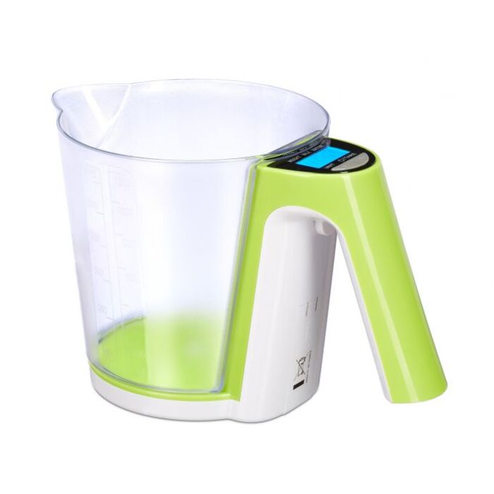 Relaxdays Messbecher mit digitaler Waage