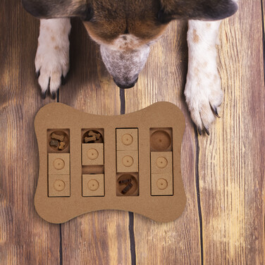 Relaxdays Intelligenzspielzeug für Hunde