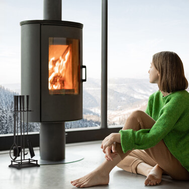 Relaxdays 5-teiliges Kaminbesteck in Schwarz