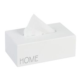 Relaxdays Taschentuchbox 'Home'