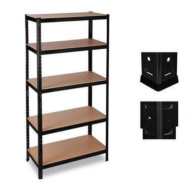 Relaxdays Schwerlastregal 1325 kg schwarz