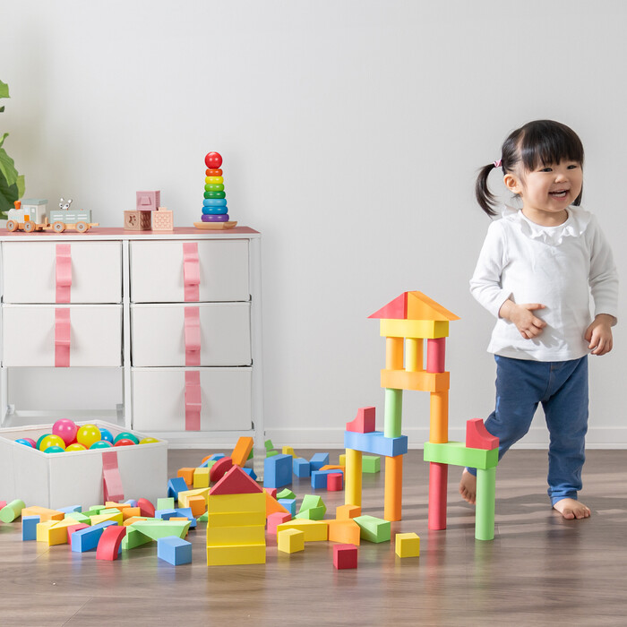 Relaxdays Kommode für Kinder 6 Schubladen