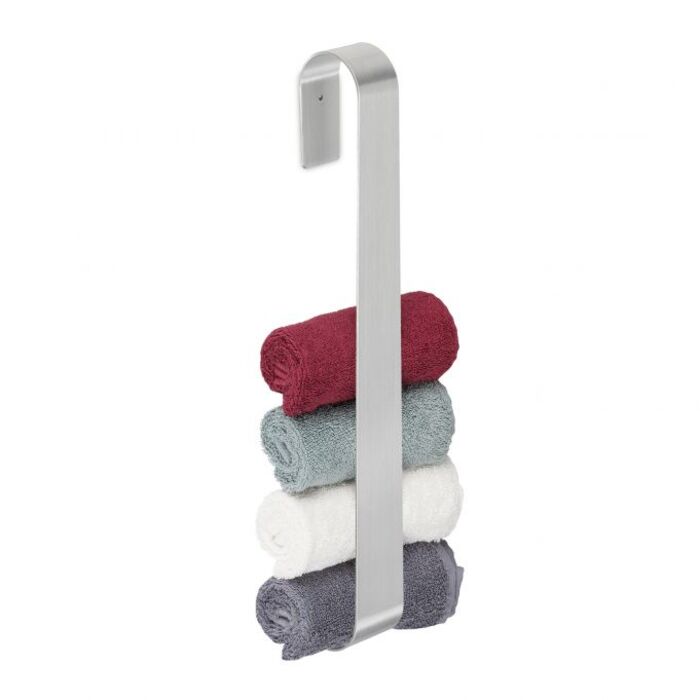 Relaxdays Handtuchhalter ohne Bohren Edelstahl