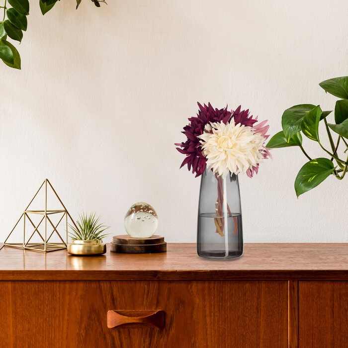 Relaxdays Vase aus Glas