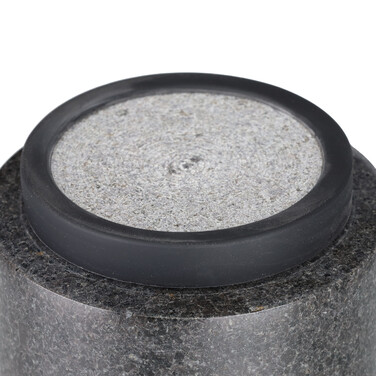 Relaxdays Mörser mit Stößel aus Granit