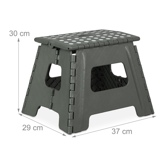 Relaxdays Klapphocker faltbar L