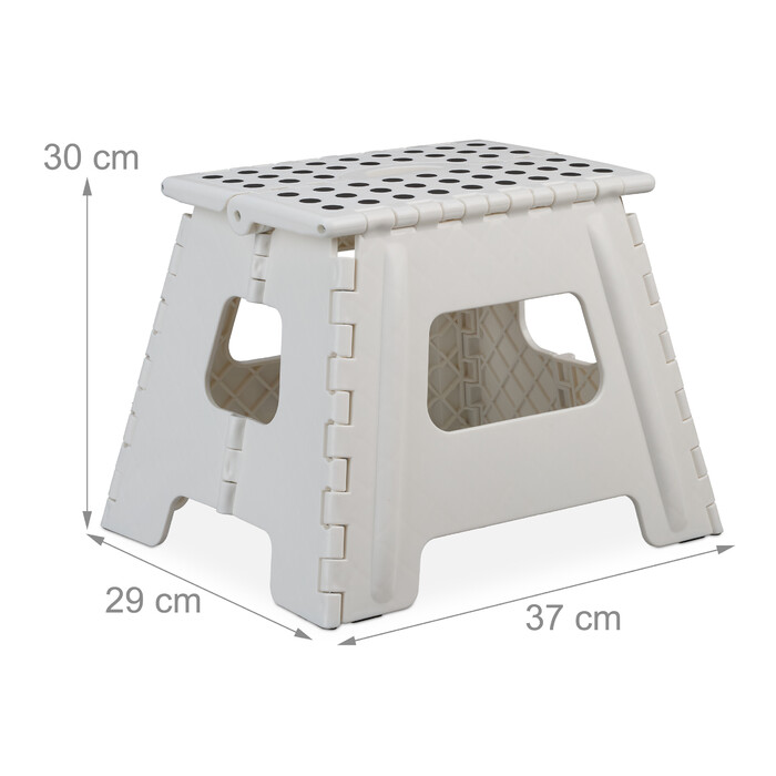 Relaxdays Klapphocker faltbar L