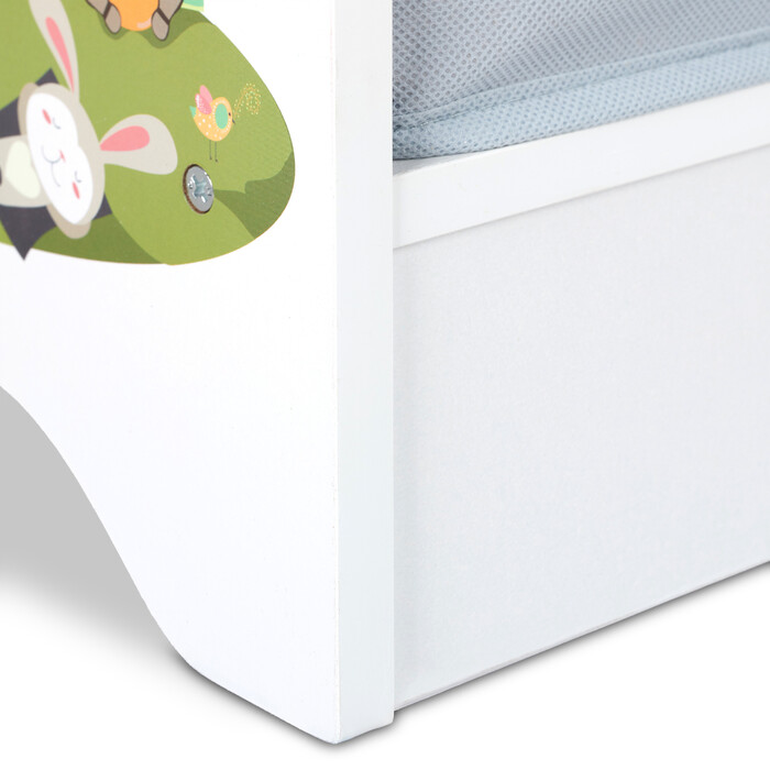 Relaxdays Kinderregal mit 2 Boxen & 3 Hängefächern