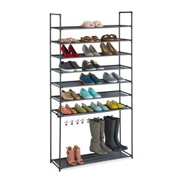 Relaxdays Schuhregal mit Stiefelfach