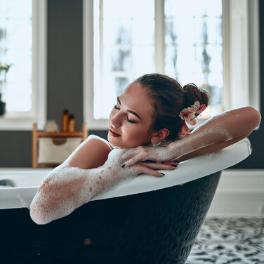Relaxdays Badregal mit 3 Wäschekörben beige