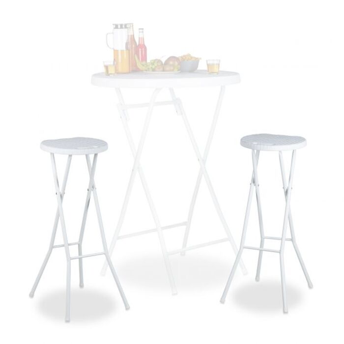 Relaxdays Barhocker klappbar BASTIAN
