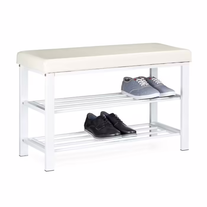 Relaxdays Schuhbank mit Polsterung
