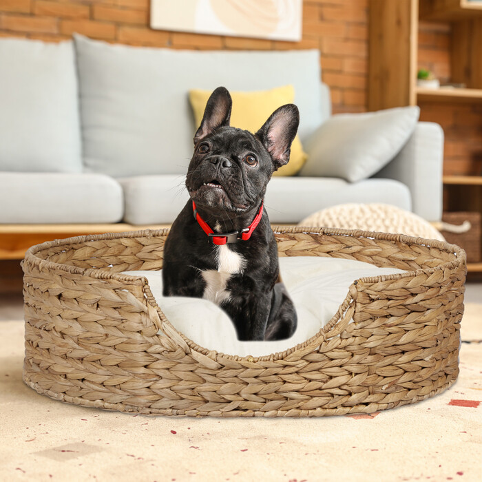 Relaxdays Tierbett für Hunde und Katzen