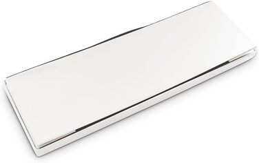 Relaxdays Faltbare Sitzbank XL Kunstleder, 38x114x38 cm, Sitztruhe mit Stauraum, weiß