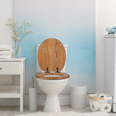 Relaxdays Toilettendeckel mit Absenkautomatik