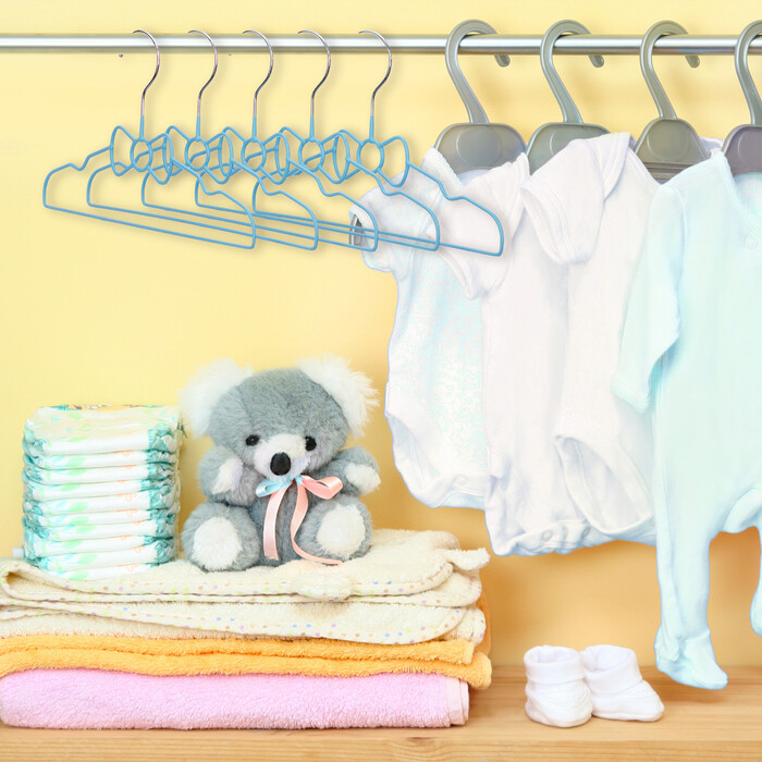 Relaxdays Kinderkleiderbügel 10er Set