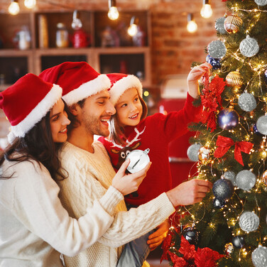 Relaxdays Weihnachtskugeln im 72er Set
