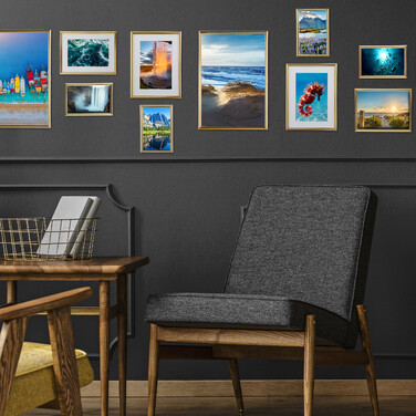 Relaxdays Bilderrahmen 2er Set 15 x 20 cm