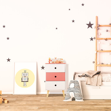 Relaxdays Kinderkommode mit 3 Schubladen
