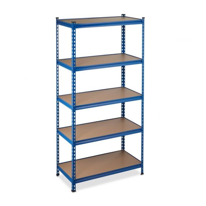 Relaxdays Schwerlastregal 1325 kg blau