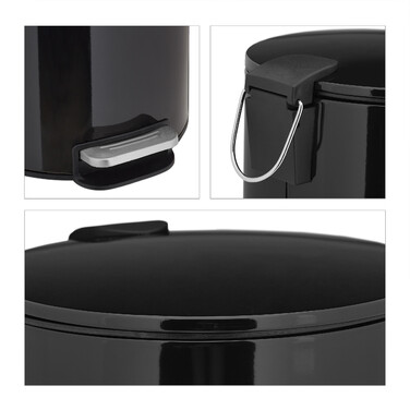 Relaxdays Treteimer 12 Liter