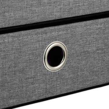 Relaxdays Sitzhocker mit Stauraum 2 Schubladen