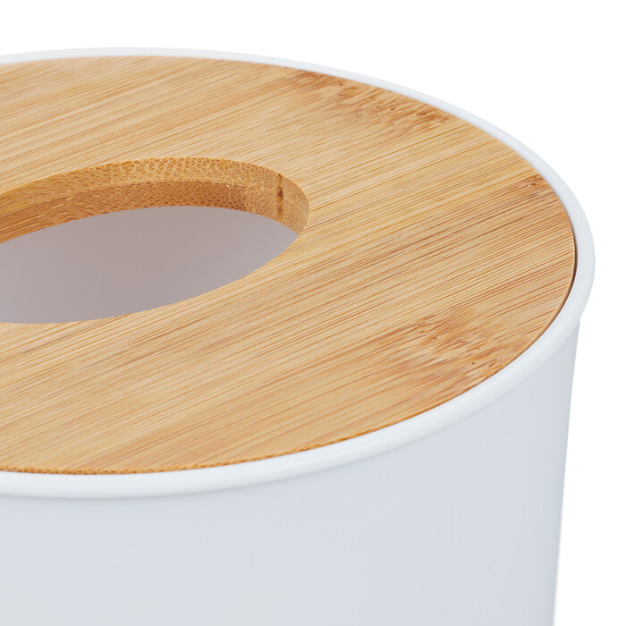 Relaxdays Kosmetiktuchbox mit Deckel