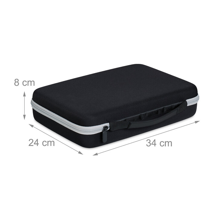 Relaxdays Batterie Koffer mit Tester