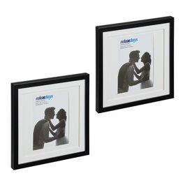 Relaxdays Bilderrahmen 25x25 cm 2er Set