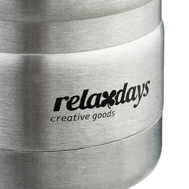 Relaxdays Trinkflasche Edelstahl 400 ml
