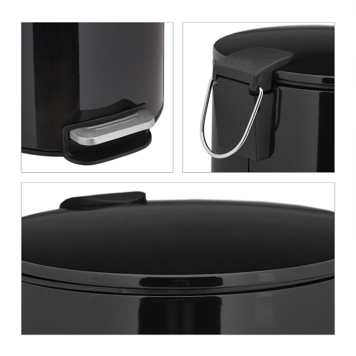 Relaxdays Treteimer 12 Liter