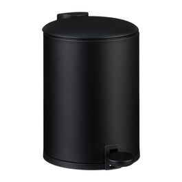 Relaxdays Bad Mülleimer 3 l Softclose