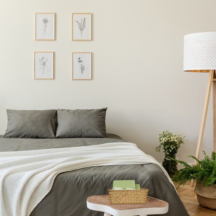 Relaxdays Aufbewahrungskorb Seegras im 3er Set