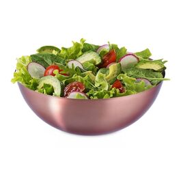 Relaxdays Salatschüssel aus Edelstahl