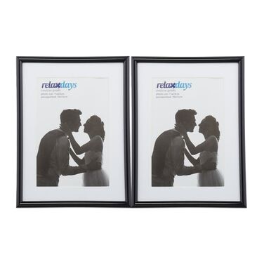 Relaxdays Bilderrahmen 2er Set 15 x 20 cm