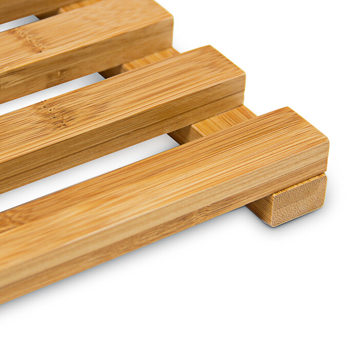 Relaxdays Holzvorleger aus Bambus