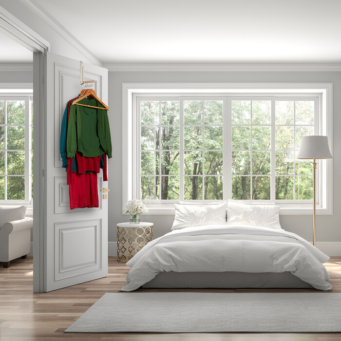 Relaxdays Klappbare Türgarderobe 2er Set