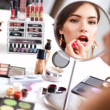 Relaxdays Make Up Organizer mit 8 Schubladen