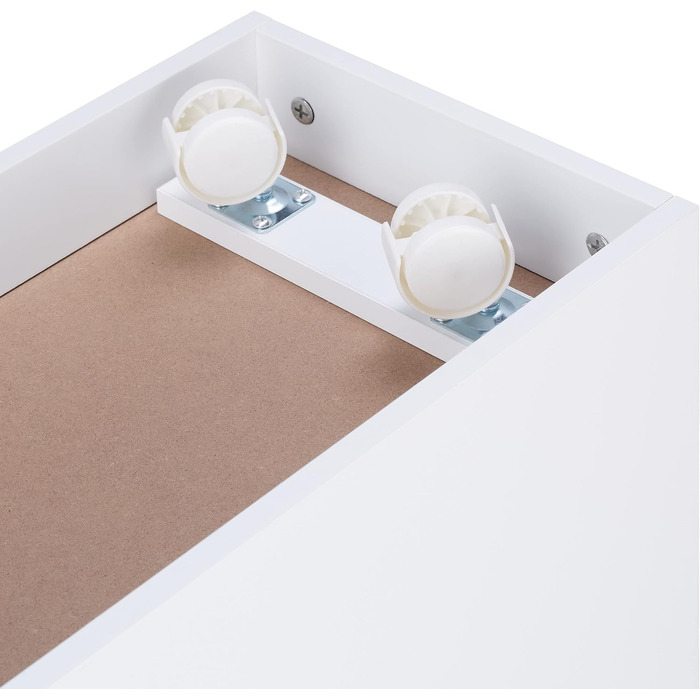 Relaxdays Kinderregal mit Bauplatten, Aufbewahrungsbox mit Rollen, HxBxT: 60 x 52 x 26,5 cm, Spielzeugregal, MDF, bunt