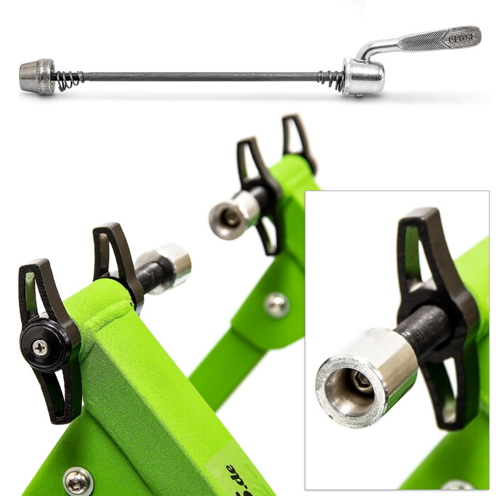 Relaxdays Fahrrad Rollentrainer mit 6 Gängen