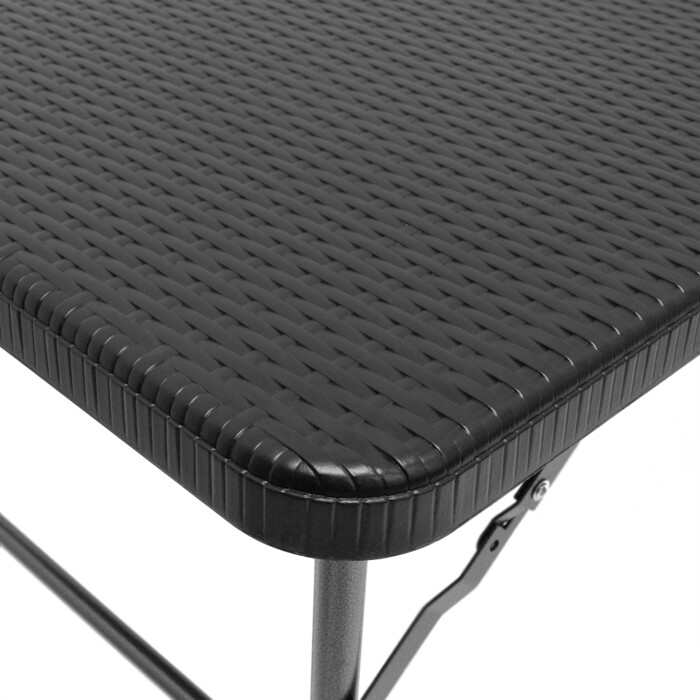 Relaxdays Gartentisch klappbar BASTIAN
