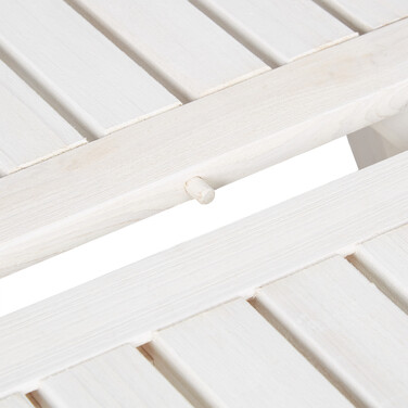 Relaxdays Weißer Klapptisch aus Holz