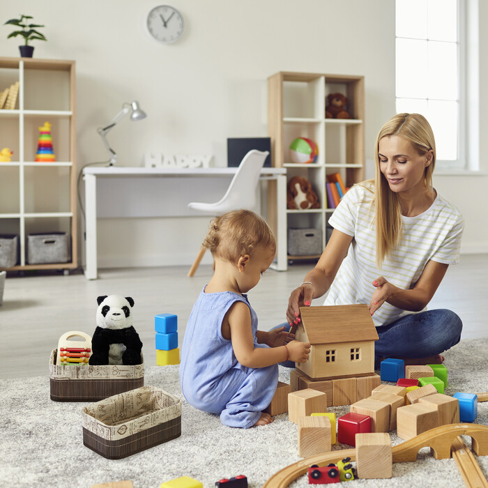 Relaxdays Aufbewahrungskorb 3er Set aus Bambus
