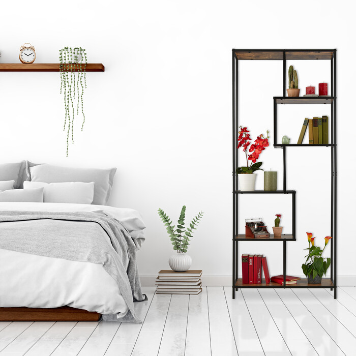 Relaxdays Regal im Industrial Style