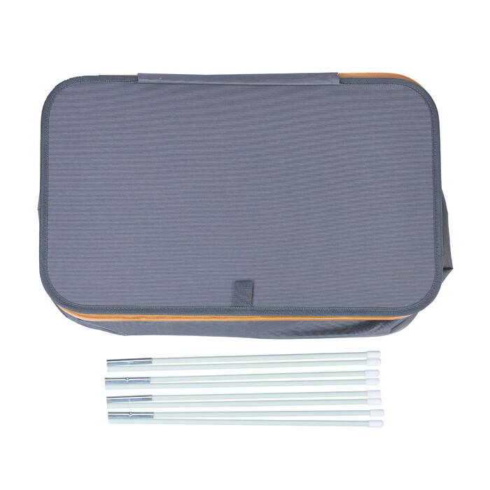 Relaxdays Wäschekorb mit Deckel 105 l