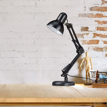 Relaxdays Retro Schreibtischlampe