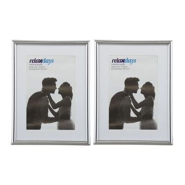 Relaxdays Bilderrahmen 2er Set 15 x 20 cm