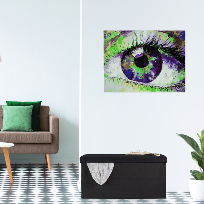 Relaxdays Sitzbank Leinen-Optik